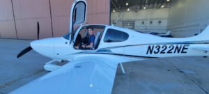 Congratulations Ethan First Solo Flight August 14 2023.