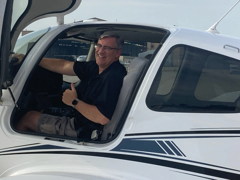 Congratulations Jerry First Solo Flight 082123