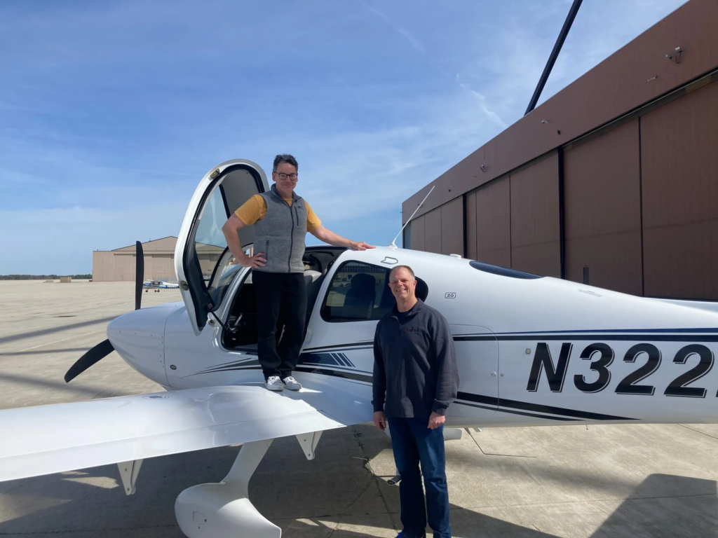 Congratulations Kirk! First Solo Flight April 29 2023