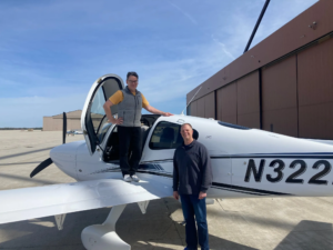 Congratulations Kirk! First Solo Flight April 29 2023