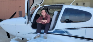 Congratulations Sam! First Solo Flight August 10 2023