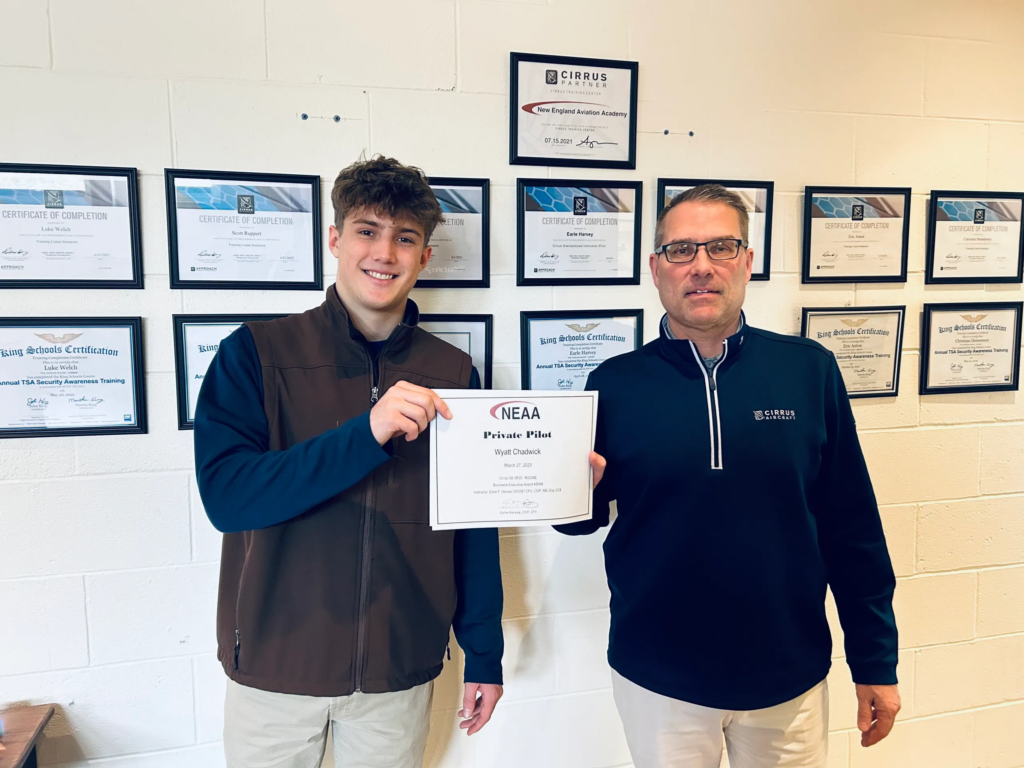 Congratulations Wyatt! Private Pilot March 27 2023